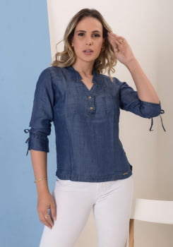 BATA JEANS ESCURA