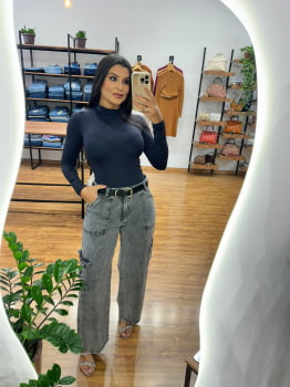 Calça Cargo Marmorizada