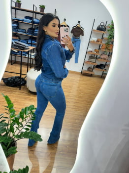 Calça Jeans Flare Valentin