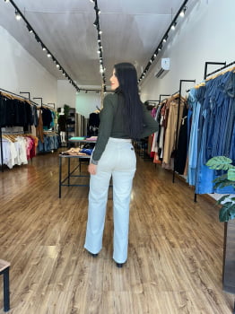 Calça Valentin Wide Leg Camel