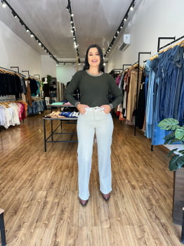 Calça Valentin Wide Leg Camel