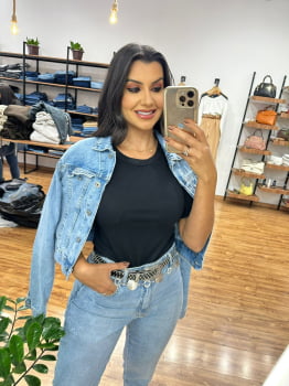 Jaqueta Jeans Clara Nxo