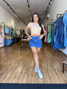 Saia Jeans da Valentin 