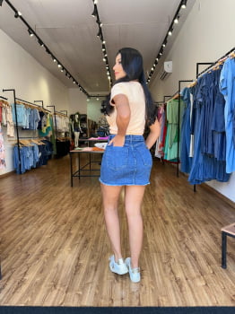 Saia Jeans da Valentin 