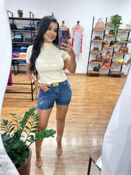 Short Jeans Valentin Marmorizado